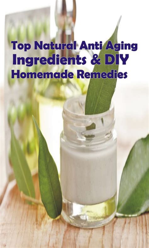 Best All Natural Anti Aging Ingredients & Natural DIY Homemade Remedies Read more: http://www ...