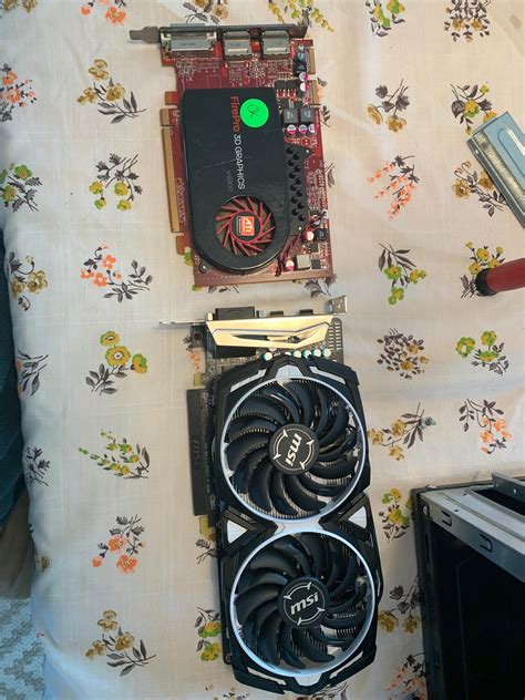 My friend's GPU upgrade : pcmasterrace