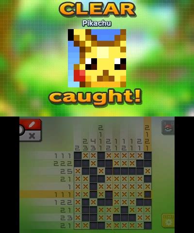 Pokemon Picross screenshots