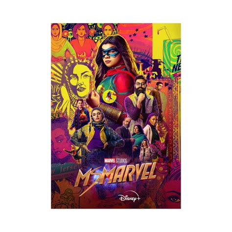 Ms. Marvel Movie Poster TV Series Quality Glossy Print Photo - Etsy