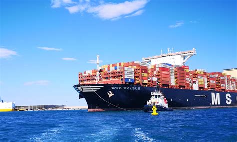 Valencia breaks new container move record with MSC Gulsun call - Port Technology International