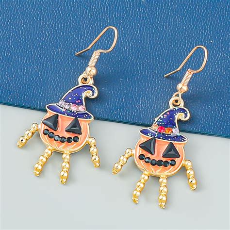 2022 Halloween Earrings, Pumpkin Earrings, Halloween Gift, Fun Earrings, Gift for Her in 2022 ...