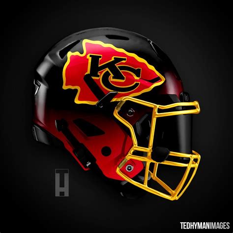 Artist gives all 32 NFL teams helmet re-design | WKRC New Nfl Helmets, Cool Football Helmets ...