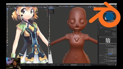 Timelapse: Creating a rigged 3D character model in Blender (complete ...