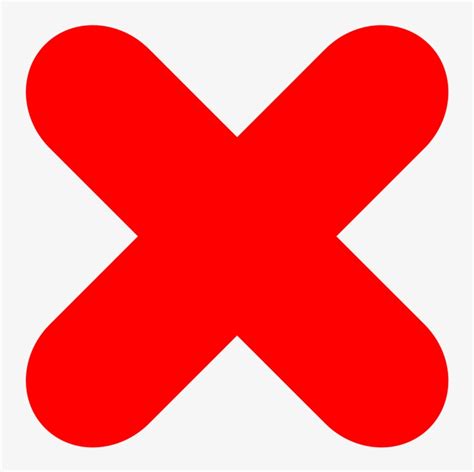 Wrong - Cross Symbol - 800x800 PNG Download - PNGkit