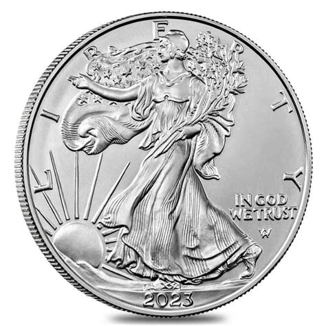 2023 1 Oz Silver American Eagle Coin - US Mint - AU Bullion Canada