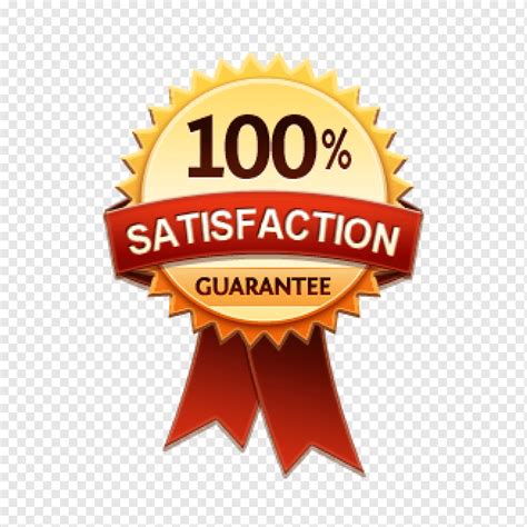 100% satisfaction guarantee logo, Money back guarantee Customer satisfaction, others, company ...