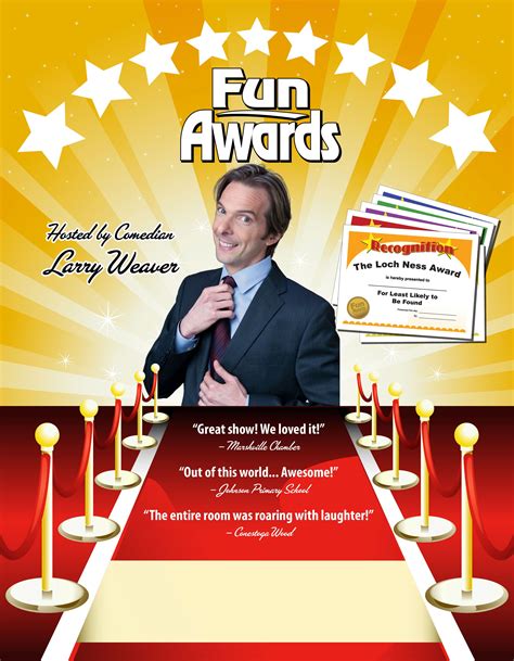 Funny Awards - The Funny Employee Awards Show for your Staff ...