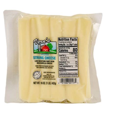 Buy Wisconsin String Cheese Online | Vern's Cheese