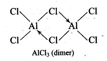 Draw the structures of BCl3.NH3 and AlCl3 (dimer). - Sarthaks eConnect ...