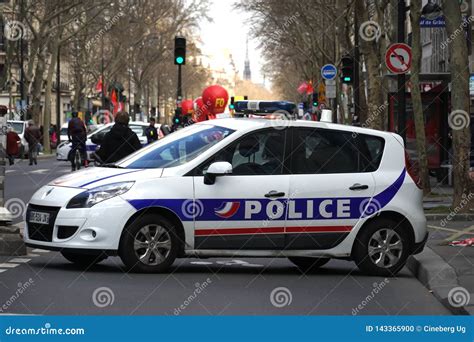 French police car editorial image. Image of force, crime - 143365900