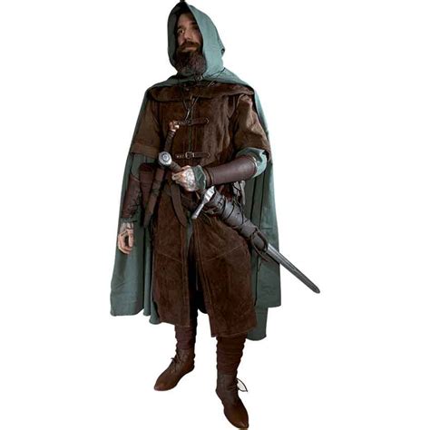 Garen Mens Medieval Ranger Outfit