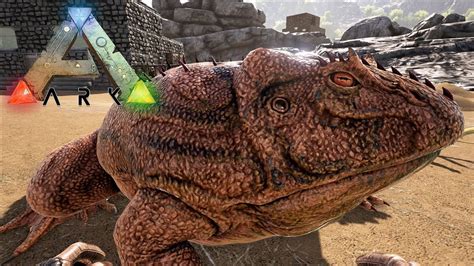 ARK: Survival Evolved - TAMING A FROG / Beelzebufo!! (ARK RAGNAROK MAP) - YouTube