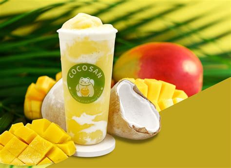 Coconut Mango Shake - CocoSan