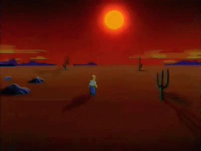 Sunrise Sunset GIF – Desert Simpsons Homer – discover and share GIFs