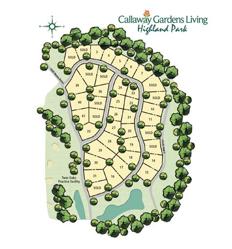 Callaway Gardens Map Guide | Fasci Garden