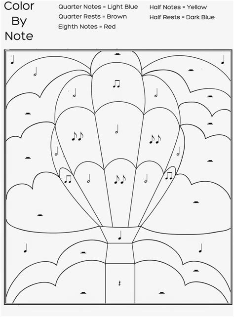 Piano Theory Coloring Pages Coloring Pages