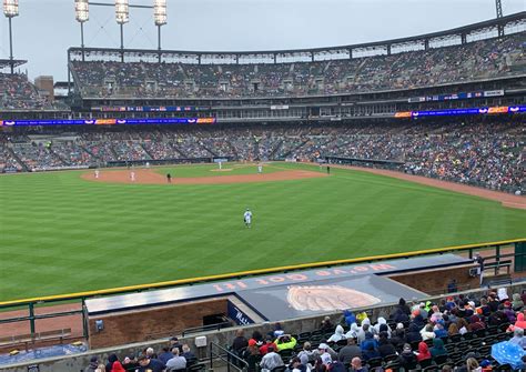 Detroit Tigers Stadium Seating Plan | Elcho Table