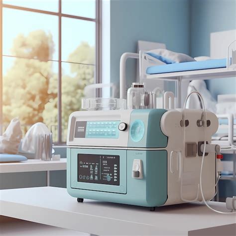 Premium AI Image | Modern medical equipment in hospital room