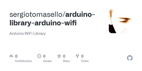 GitHub - sergiotomasello/arduino-library-arduino-wifi: Arduino WiFi Library