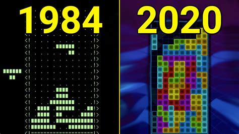 Evolution of Tetris Games 1984-2020 - YouTube