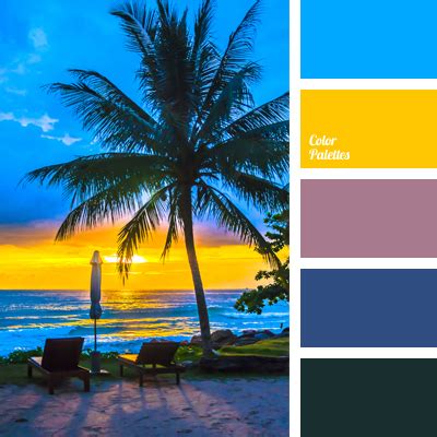 color palette for Hawaiian party | Color Palette Ideas