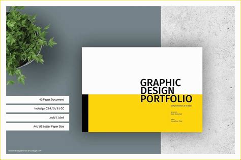 Graphic Design Portfolio Template Free