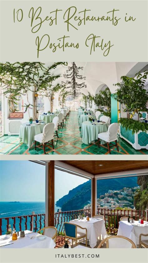 10 Best Restaurants in Positano - Positano Restaurants | Italy Best