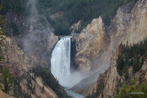 "Upper Falls, Yellowstone National Park" by cshphotos | Redbubble