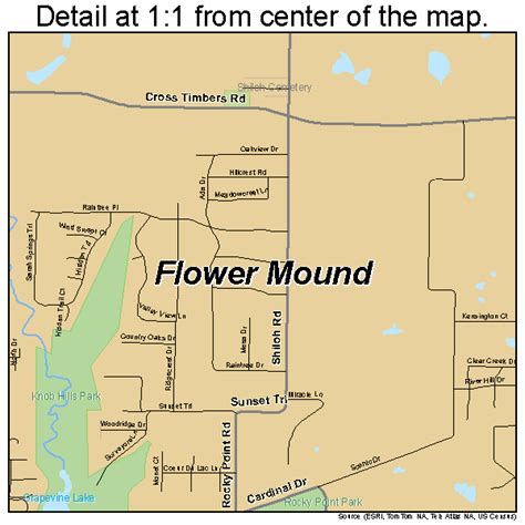 Flower Mound Texas Map | Best Flower Site