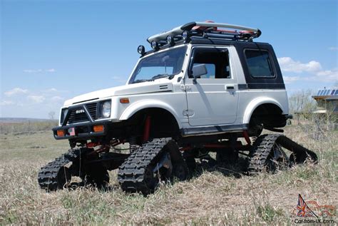 Suzuki Samurai SNOWCAT jeep rockcrawler 4x4 lifted tracks