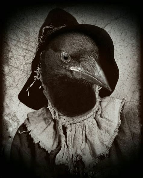 Creepy Art Gothic Art Surreal Art Crow Print Dark Art