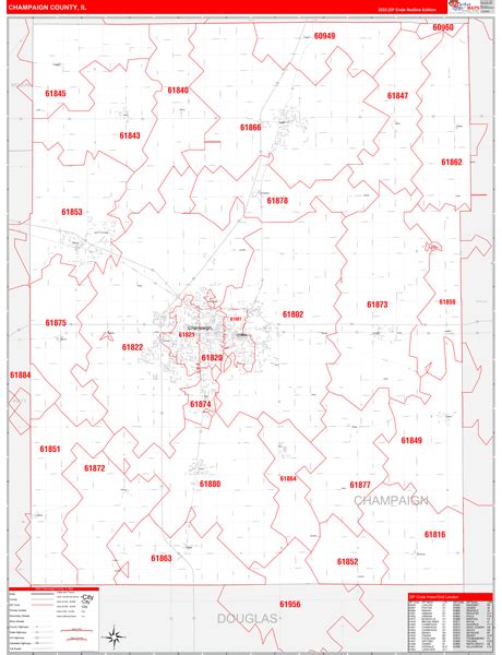 Map Books of Champaign County Illinois - marketmaps.com