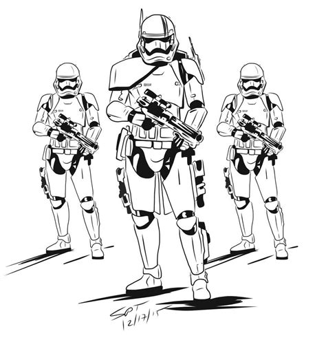 First Order Storm Trooper Coloring Page - Ultimateslap Wallpaper