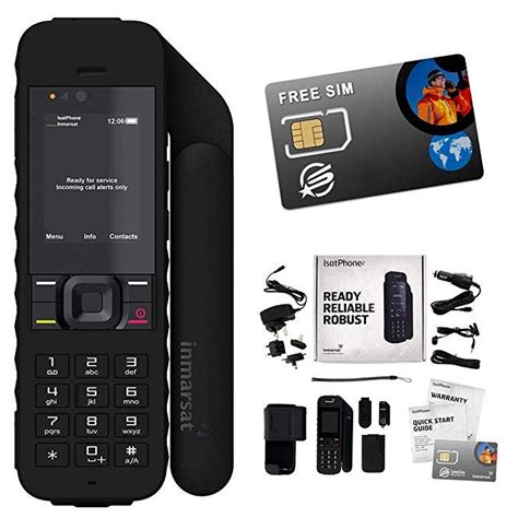 2021 Unlocked IsatPhone 2.1 Satellite Phone - Voice, SMS, GPS Tracking, SOS Global Coverage ...