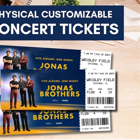 Jonas Brothers Tickets - Etsy