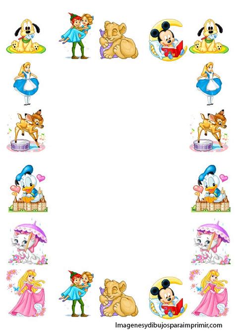 disney borders clipart | Disney scrapbook, Disney frames, Disney ...