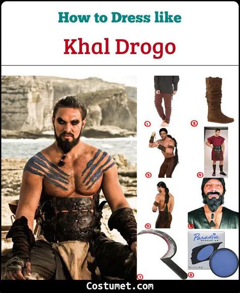 Khal Drogo (Game of Thrones) Costume for Halloween