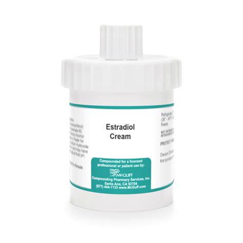 Estradiol Cream | McGuff Compounding Pharmacy