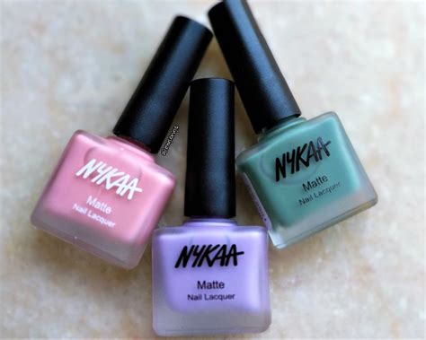 Nykaa matte nail polish (13) - PINKRIMAGE