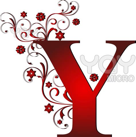 Royalty Free Vector of Capital Letter Y Red | Alphabet letters design, Lettering alphabet, Lettering