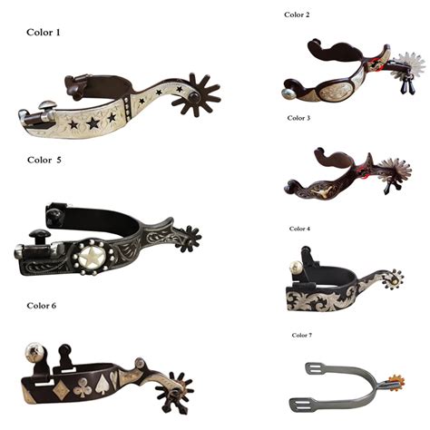 1 Pair Horse Western Spurs Horse riding , horse racing Equipment ...