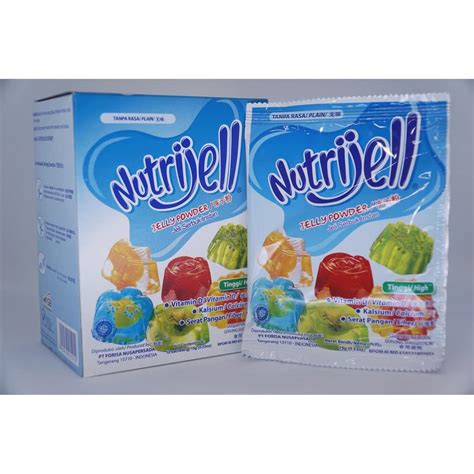 Amazon.com : Nutrijell Plain (15gr/sachets) - Pack of 3 : Grocery ...