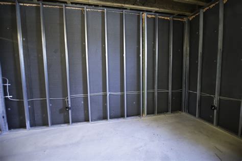 Framing Basement Walls With Metal Studs | Openbasement