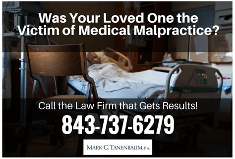 Charleston SC Medical Malpractice Attorney | Lawyer Mark C. Tanenbaum P.A.