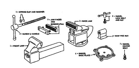 Wilton D45M4 Parts List | Wilton D45M4 Repair Parts | OEM Parts with Schematic Diagram