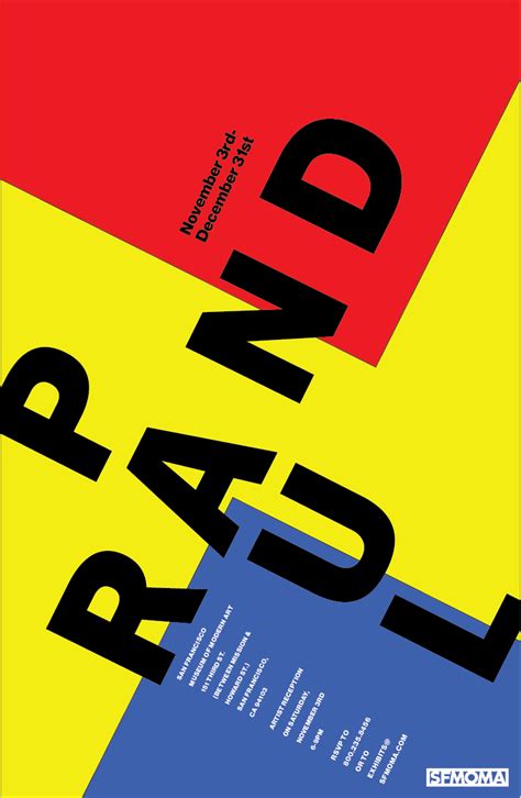 Posters for Paul Rand on Behance