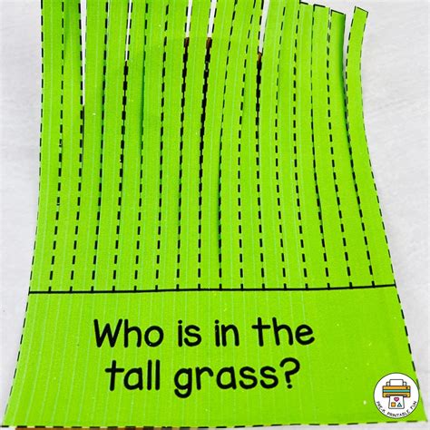 Free In the Tall Tall Grass Story Time Activity