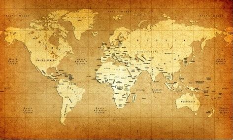 World Map, World, Countries, Abstract, Continents, Map, HD, 41% OFF