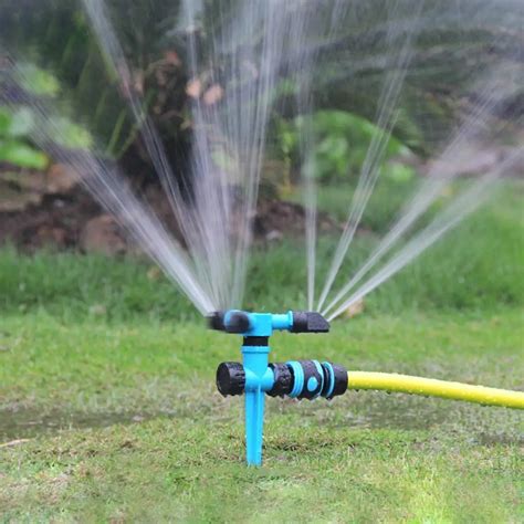 360 Rotating Home Garden Sprinkler Large Range Automatic Water ...